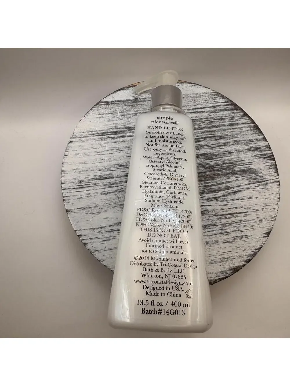 Simple Pleasures Coconut Lime Hand Lotion 13.5oz/400ml RARE Retired Brand New